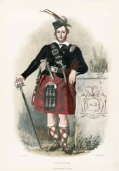 Chisholm, uit The Clans of the Scottish Highlands, uitgegeven 1845